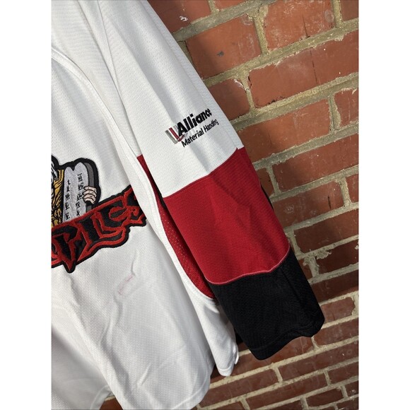 The Disciples Hockey Jersey Religion Funny Embroidery 7 White Needs Repair Large - Picture 5 of 10